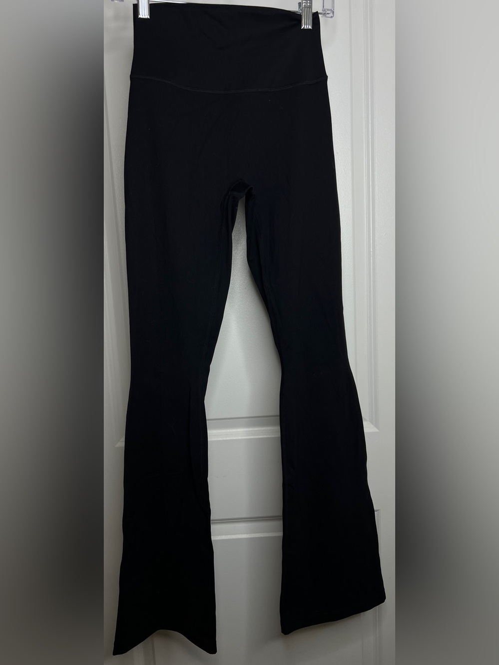 Set Active Sportbody Flare Leggings Black Size Small Performance Yoga Pant